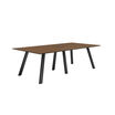 executive conference table in walnut finish
