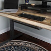 desk drawer installed under desk