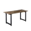 vari table 60 by 24 in reclaimed wood