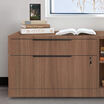 close up shot of lateral file cabinet 