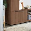 close up shot of storage cabinet 